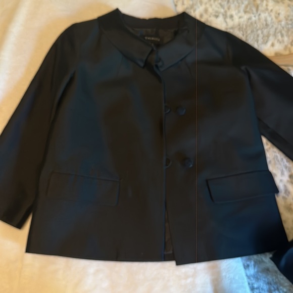 Talbots Silk Suit Set Small Doris Day Retro - Picture 2 of 9